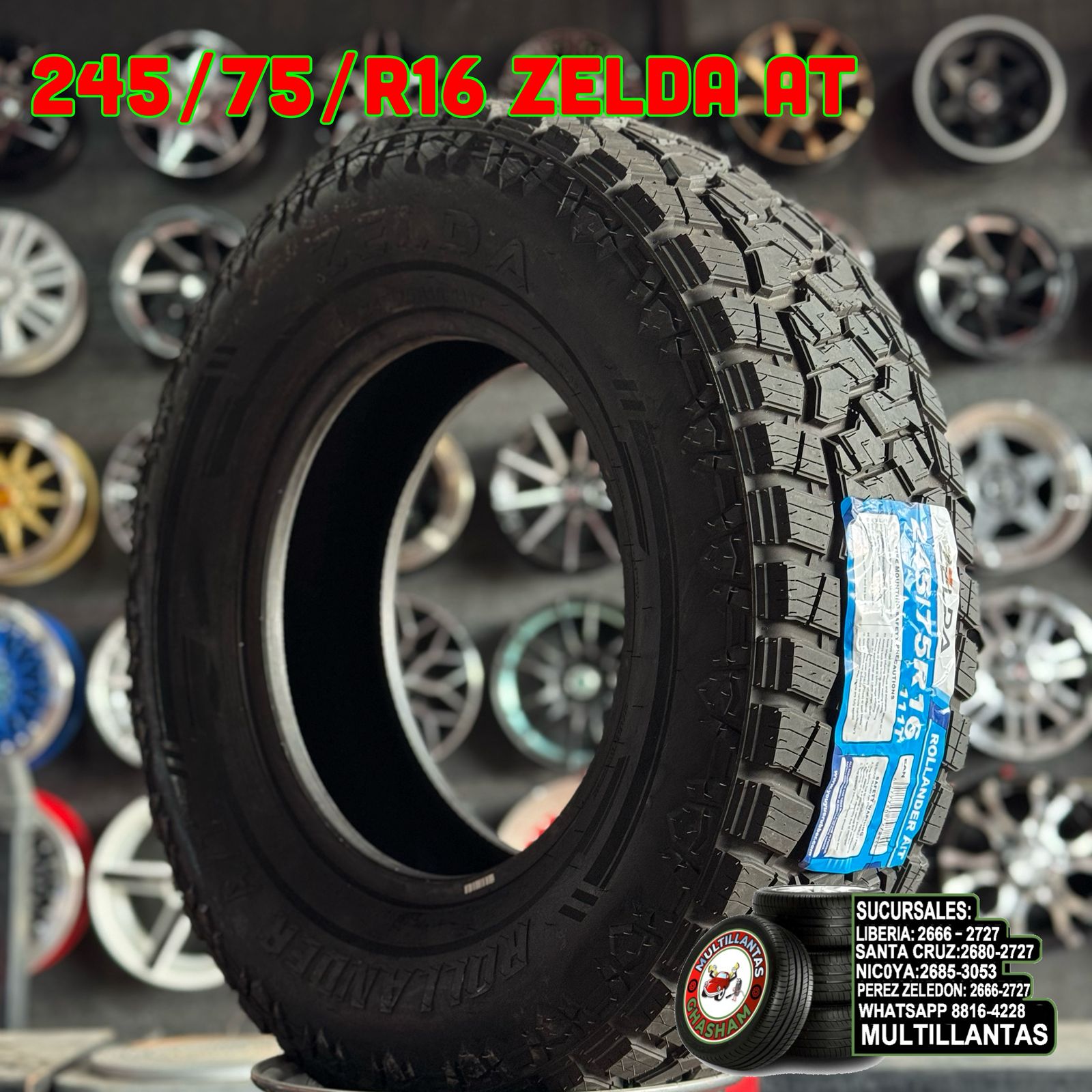 245/75/R16 ZELDA  AT RT